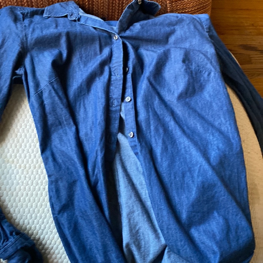 Denim top- a staple!